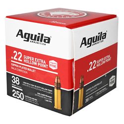 AGUILA 22LR HV HP 38 GR 250 PACK