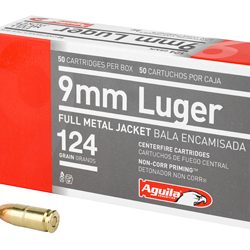 AGUILA 9MM 124GR FMJ 50/1000