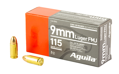 AGUILA 9MM 115GR FMJ 50/1000