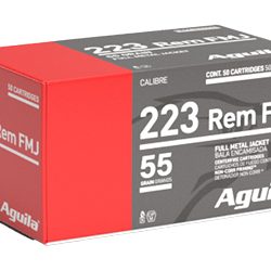 AGUILA 223REM 55GR FMJ 50/1000