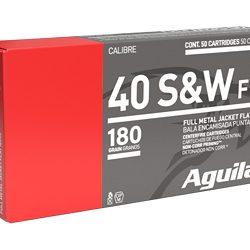 AGUILA 40SW 180GR FMJ 50/1000