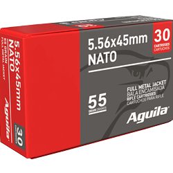 AGUILA 556NATO 55GR FMJ 30/2250