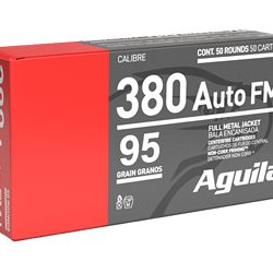 AGUILA 380ACP 95GR FMJ 50/1000