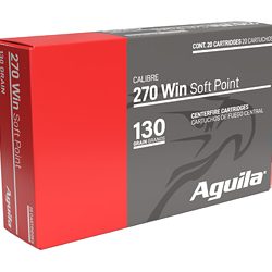 AGUILA 270 WIN 130GR SP 20/200