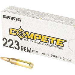 AMMO INC 223REM 68GR OTM 20/200