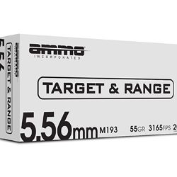 AMMO INC T&R 5.56 55GR M193 20/500