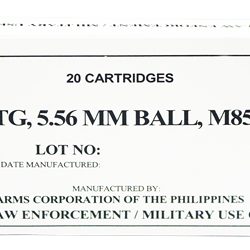 ARMSCOR 556NATO 62GR M855 20/1000