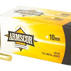 ARMSCOR 10MM 180GR FMJ 100/1200