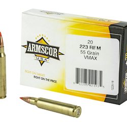 ARMSCOR 223REM 55GR VMAX 20/1000