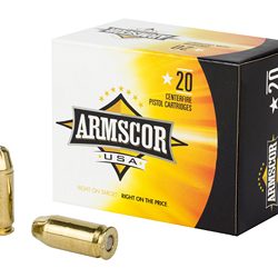 ARMSCOR 45ACP 230GR JHP 20/500