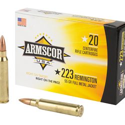 ARMSCOR 223REM 55GR FMJ 20/1000