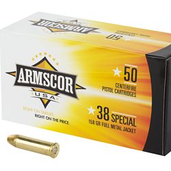 ARMSCOR 38SPL 158GR FMJ 50/1000