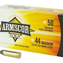 ARMSCOR 44MAG 240GR SWC 50/400