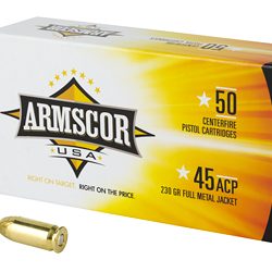 ARMSCOR 45ACP 230GR FMJ 50/1000