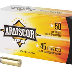 ARMSCOR 45C 255GR LEAD 50/400