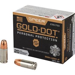 SPR GOLD DOT 9MM+P 124GR HP 20/200