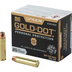 SPR GOLD DOT 327FED 100GR HP 20/200