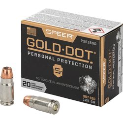SPR GOLD DOT 357SIG 125GR HP 20/200