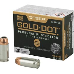 SPR GOLD DOT 45ACP 230G HP SB 20/200