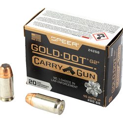 SPR GLD DT CARRY GUN 45AUTO +P 200GR