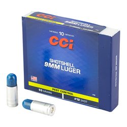 CCI 9MM #12 SHOTSHELL 10/200