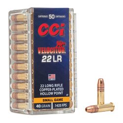 CCI 22LR VELOCITOR 40GR HP 50/5000