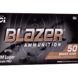 BLAZER BRASS 9MM 124GR FMJ 50/1000