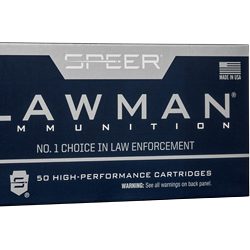 SPR LAWMAN 38SPL+P 158GR TMJ 50/1000