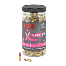 CCI CLN-22 PINK HV 22LR 40GR BTL 400