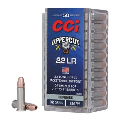 CCI UPPERCUT 22LR 32GR PLTD HP