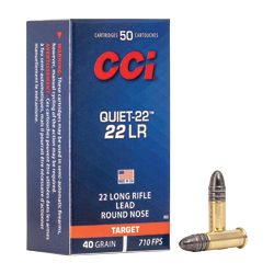 CCI QUIET 22LR 40GR LRN 50/5000
