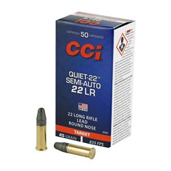 CCI 22LR 45GR LRN SA QUIET 50/5000