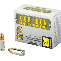 CORBON 9MM+P 115GR JHP 20/500