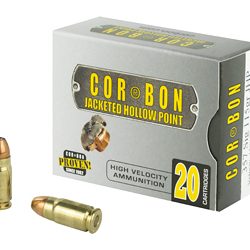 CORBON 357SIG 115GR JHP 20/500