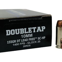 DBLTAP 10MM 155GR SCHP 20/1000