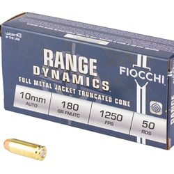 FIOCCHI RANGE DYNA 10MM 180GR 50/500