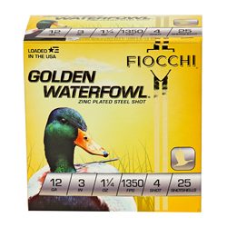 FIOCCHI 12GA #4 GOLDEN 25/250