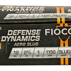 FIOCCHI 12GA AERO SLUG LW REC 10/250