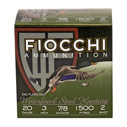 FIOCCHI 20GA #2 FLYWAY STEEL 25/250