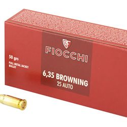FIOCCHI 25ACP 50GR FMJ 50/1000