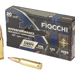 FIOCCHI HYPR SBR 308WIN 125GR 20/200