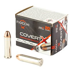 FIOCCHI COVERT X 357MAG 125GR 20/200