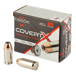 FIOCCHI COVERT X 45ACP 230GR 20/200