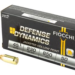 FIOCCHI 45ACP 230GR JHP 50/500