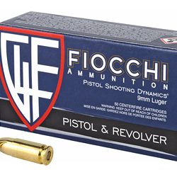 FIOCCHI 9MM 124GR FMJ 50/1000