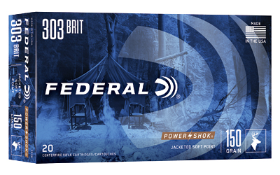 Federal .303 British 150gr - 20 Rounds-$12 Shipping