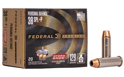 Federal .38 Special 129gr - 20 Rounds-$12 Shipping