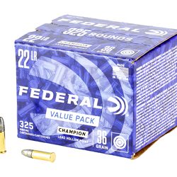 FED 22LR 36GR LEAD HP 325 CT