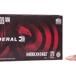 FED AM EAGLE 762X39 124GR FMJ 20/500