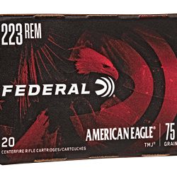 FED AM EAGLE 223 REM 75GR TMJ 20/500